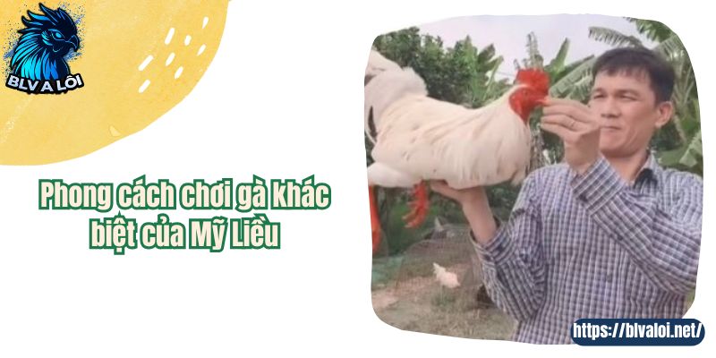 Phong cách chơi gà khác biệt của Mỹ Liều