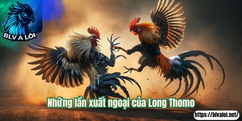 Những lần xuất ngoại của Long Thomo