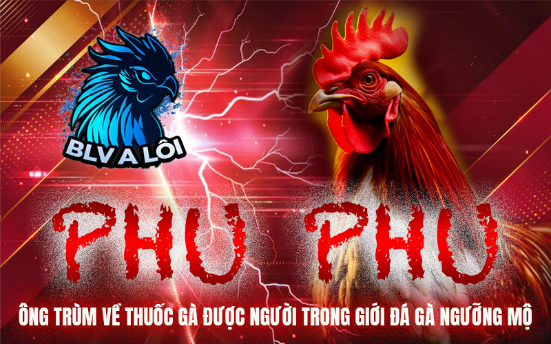 Phu Phu – Ông trùm về thuốc gà được người trong giới đá gà ngưỡng mộ